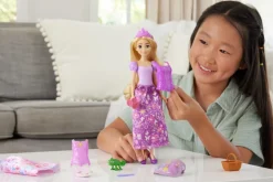 Disney Princess 2-in-1-Geschichten Rapunzel-Modepuppe mit 2 Obert | Teddy Toys Kinderwelt