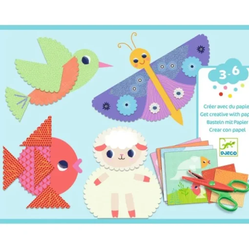 DJECO Basteln - Scherenschnitt | Teddy Toys Kinderwelt