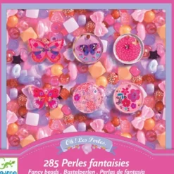 DJECO Bastelperlen - Perlen und Schmuck Schmetterlinge | Teddy Toys Kinderwelt