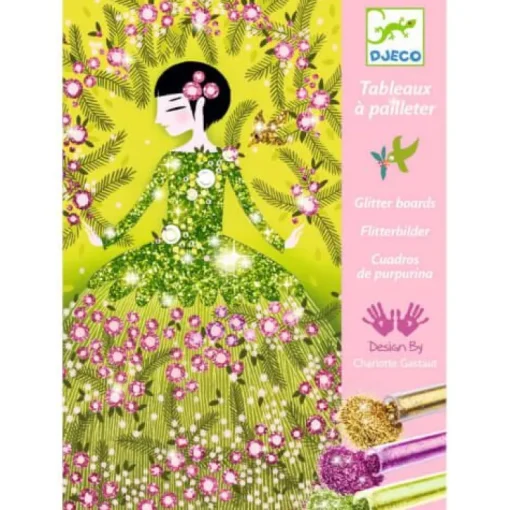 DJECO Glitzersand - Glitzer Kleider | Teddy Toys Kinderwelt
