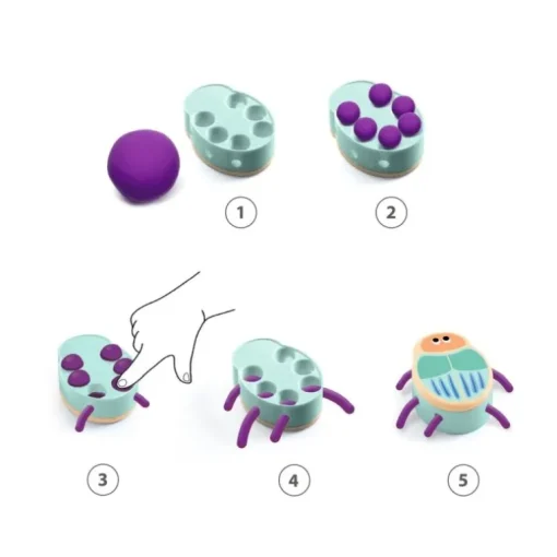 DJECO Knete: Myplasti-Käfer | Teddy Toys Kinderwelt