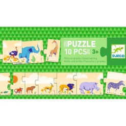 DJECO Lernspiele: Puzzle Klein & Groß | Teddy Toys Kinderwelt