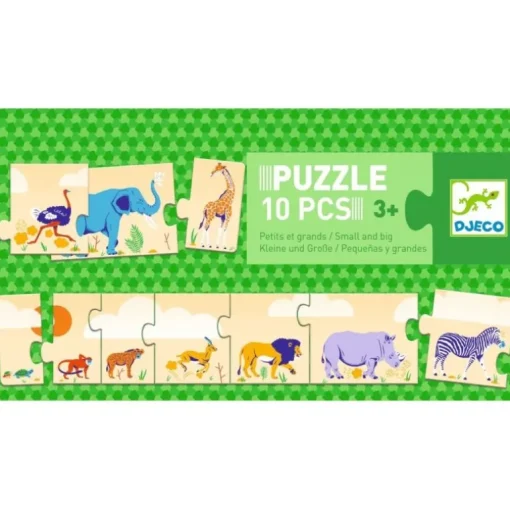 DJECO Lernspiele: Puzzle Klein & Groß | Teddy Toys Kinderwelt