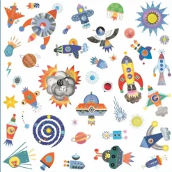 DJECO Sticker - Interstellar | Teddy Toys Kinderwelt