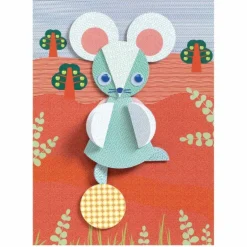DJECO Stickerbilder: Rundherum | Teddy Toys Kinderwelt