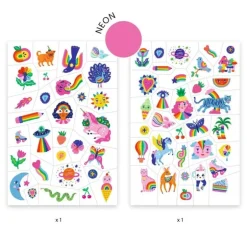 DJECO Tattoos - Regenbogen | Teddy Toys Kinderwelt