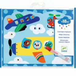 DJECO Zauber-Malbilder - Im Himmel versteckt | Teddy Toys Kinderwelt
