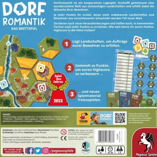 Dorfromantik - Das Brettspiel | Teddy Toys Kinderwelt