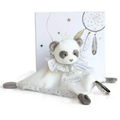 Doudou - Traumfänger Panda Schmusetuch 20cm | Teddy Toys Kinderwelt