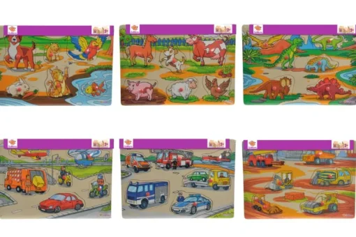 Eichhorn - Steckpuzzle aus Holz, sortiert | Teddy Toys Kinderwelt