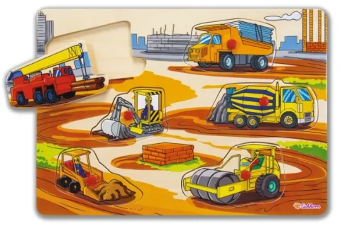 Eichhorn - Steckpuzzle aus Holz, sortiert | Teddy Toys Kinderwelt