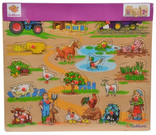 Eichhorn - Steckpuzzle, sortiert | Teddy Toys Kinderwelt