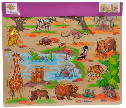 Eichhorn - Steckpuzzle, sortiert | Teddy Toys Kinderwelt