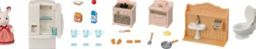 EPOCH Sylvanian Families 5449 Einrichtung Komplett Set für Starte | Teddy Toys Kinderwelt