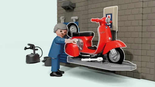 60er Vespa Werkstatt | Teddy Toys Kinderwelt