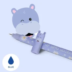 Erasable Pen - Gel Pen Hippo | Teddy Toys Kinderwelt