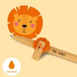 Erasable Pen - Gel Pen Lion | Teddy Toys Kinderwelt