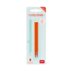 Erasable Pen Lovely Friends - 2er Ersatzpatronen für Gelstift Orange | Teddy Toys Kinderwelt