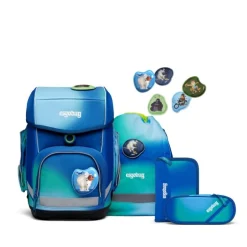 ergobag cubo - DschungelfieBär 5 teiliges Schulranzen-Set | Teddy Toys Kinderwelt