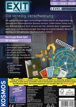 EXIT® Die Venedig-Verschwörung (F) | Teddy Toys Kinderwelt