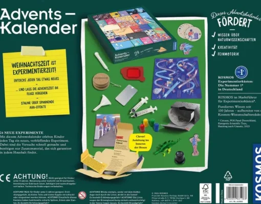 Experimente Adventskalender 2024 | Teddy Toys Kinderwelt