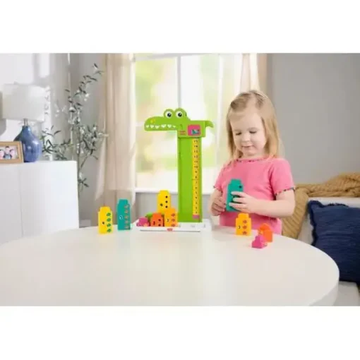 Fisher-Price Mein Zahlen-Krokodil Lernspielzeug mit 10 Stapelblöc | Teddy Toys Kinderwelt