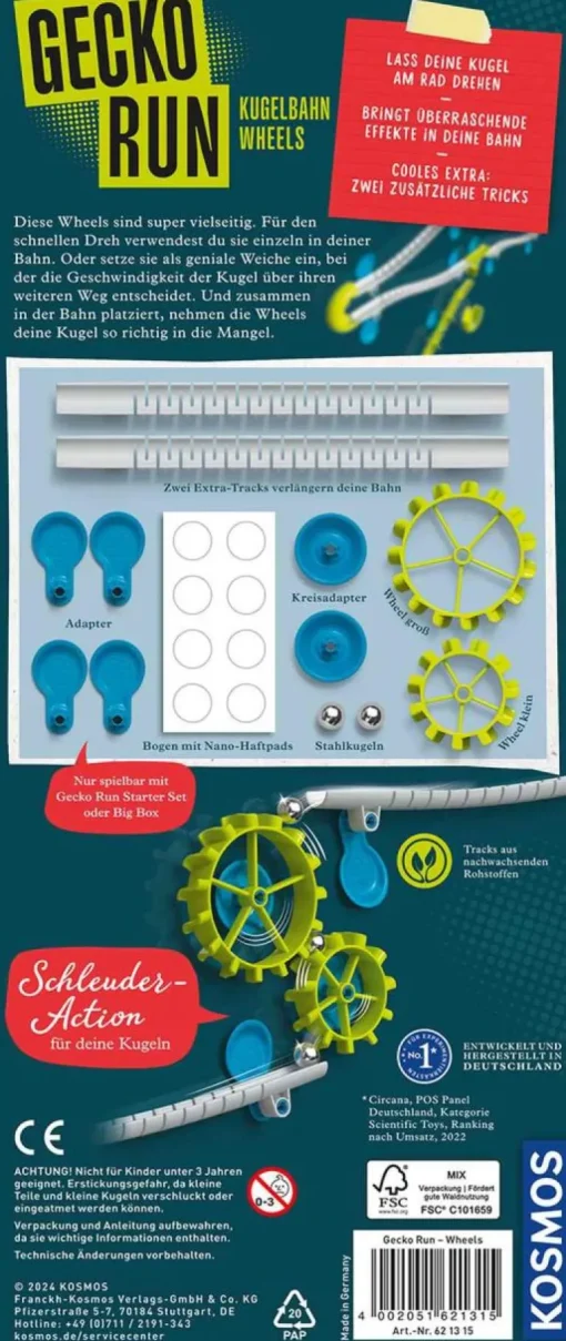 Gecko Run - Wheels-Erweiterung | Teddy Toys Kinderwelt
