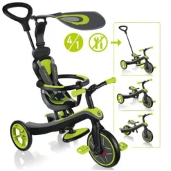 GLOBBER EXPLORER TRIKE 4in1 lime grün | Teddy Toys Kinderwelt