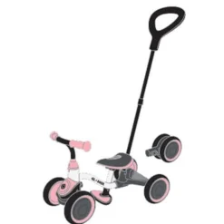 GLOBBER LEARNING BIKE 3in1 weiß-pastellrosa | Teddy Toys Kinderwelt