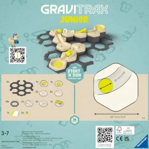 GraviTrax Junior Starter-Set S Start and Run | Teddy Toys Kinderwelt