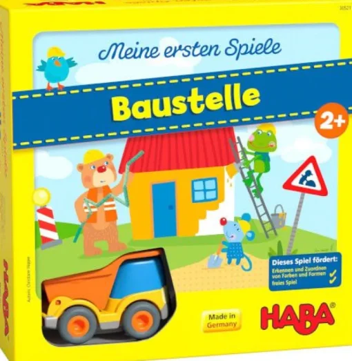 HABA - Meine ersten Spiele, Baustelle | Teddy Toys Kinderwelt