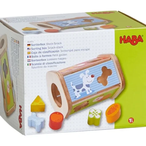 HABA - Sortierbox Steck-Snack | Teddy Toys Kinderwelt