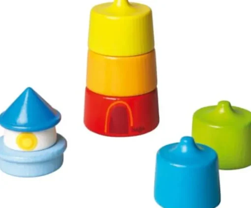 HABA - Stapelspiel Leuchtturm, ab 12 Monaten | Teddy Toys Kinderwelt