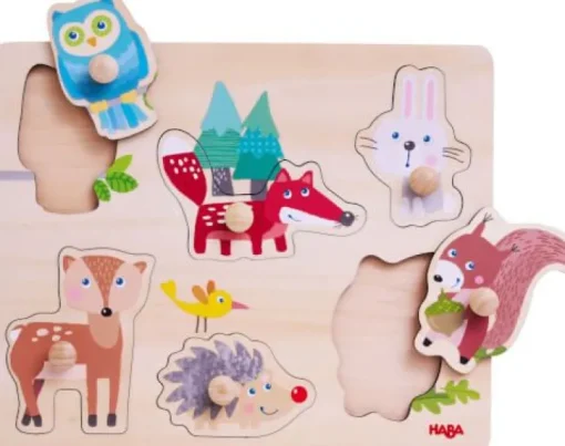 HABA Greifpuzzle - Waldtiere | Teddy Toys Kinderwelt