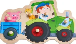 HABA Greifpuzzle Lustige Traktorfahrt | Teddy Toys Kinderwelt