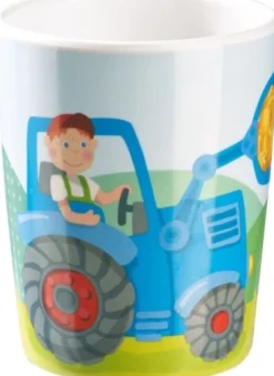 HABA Kindergeschirr - Becher Traktor | Teddy Toys Kinderwelt