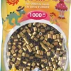 HAMA 207-63 Bügelperlen Midi - Bronze 1000 Perlen, ab 5 Jahren | Teddy Toys Kinderwelt