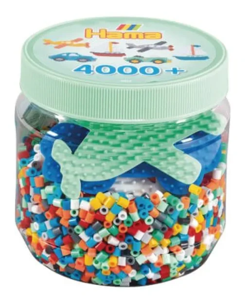 HAMA Bügelperlen Midi - Dose mit Perlen und Stiftplatten | Teddy Toys Kinderwelt