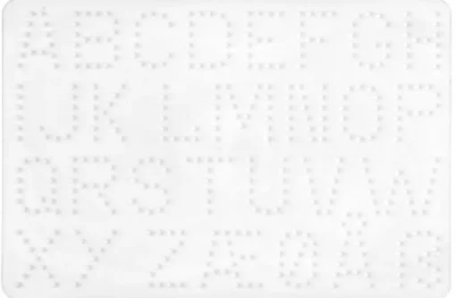 HAMA Bügelperlen Midi - Stiftplatte Buchstaben | Teddy Toys Kinderwelt