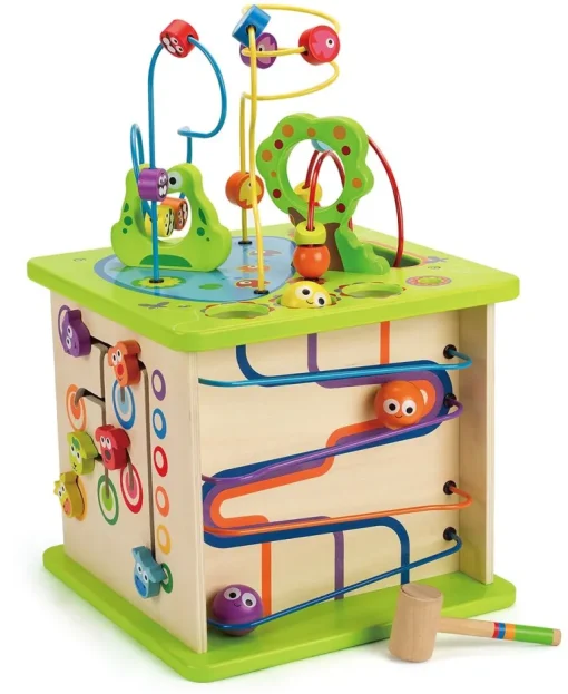 Hape - Motorikwürfel "Kleine Tierchen" | Teddy Toys Kinderwelt