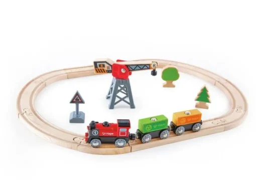 Hape Frachtlieferung-Eisenbahn, Kreis | Teddy Toys Kinderwelt