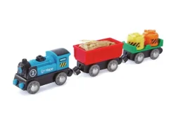 Hape Güterzug mit Batterieantrieb | Teddy Toys Kinderwelt