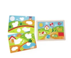 Hape Pepe & Friends Sonnental Puzzle | Teddy Toys Kinderwelt