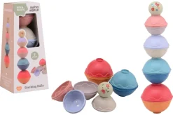 Happy World Bio - Stapelbare Kugeln Pastell | Teddy Toys Kinderwelt