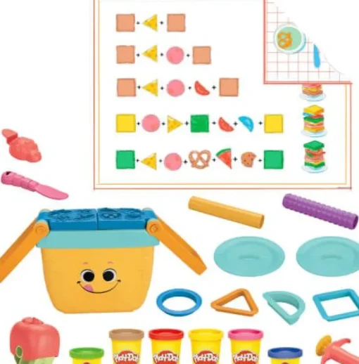 Hasbro F69165L0 Play-Doh Picnic Shapes Starter Set | Teddy Toys Kinderwelt