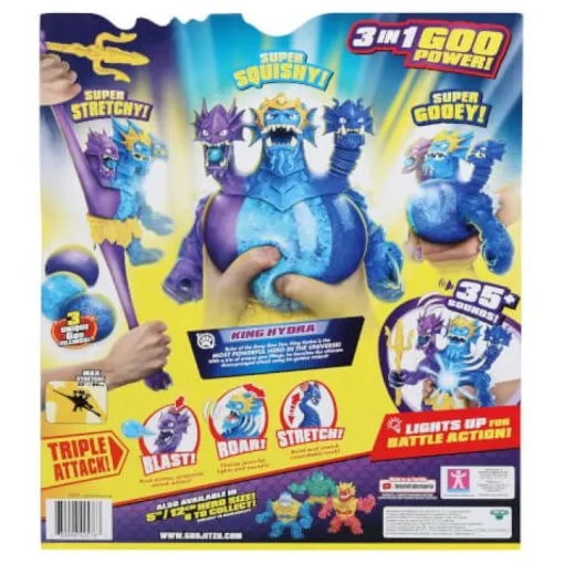 HEROES OF GOO JIT ZU - Deep Goo Sea - Triple Goo Pack - King Hyd | Teddy Toys Kinderwelt