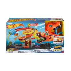 Hot Wheels® - City Cobra Slam Pizza Attack | Teddy Toys Kinderwelt