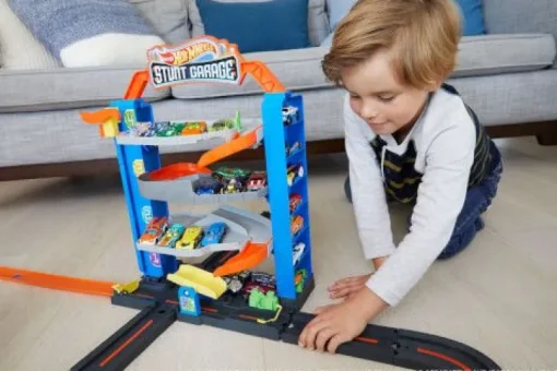 Hot Wheels® - City Stunt Garage Spielset | Teddy Toys Kinderwelt