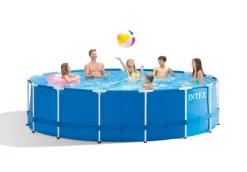 Intex - Metall Frame Pool-Set 457 x 122 cm, inkl. Filterpumpe | Teddy Toys Kinderwelt