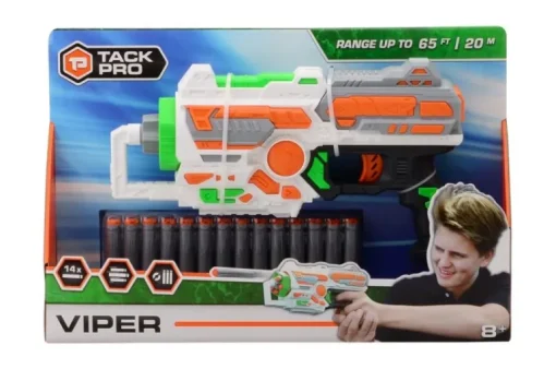 Johntoy - Tack & Pro Viper mit 14 Darts | Teddy Toys Kinderwelt